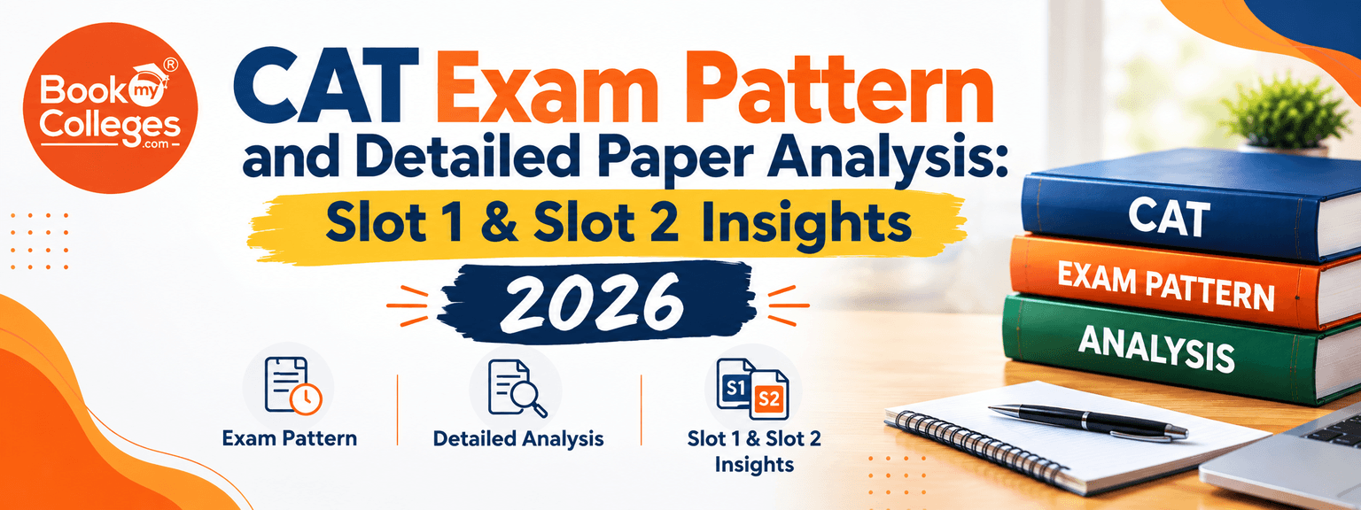 CAT Exam Pattern and Detailed Paper Analysis: Slot 1 & Slot 2 Insights