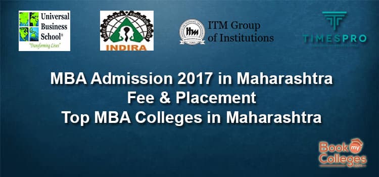 MBA Admission in Maharashtra: Fees & Placement of Top MBA Colleges